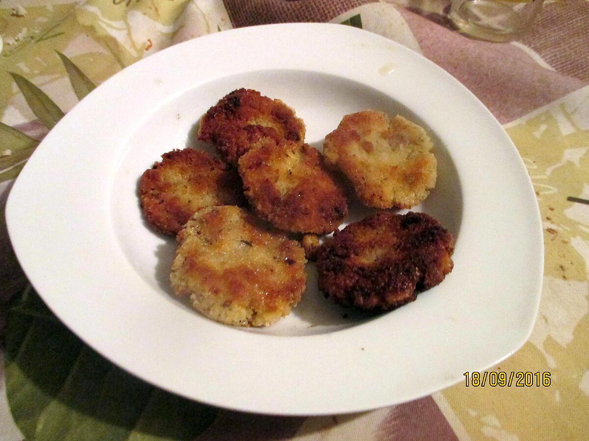 recette croquettes de reste de chapelure