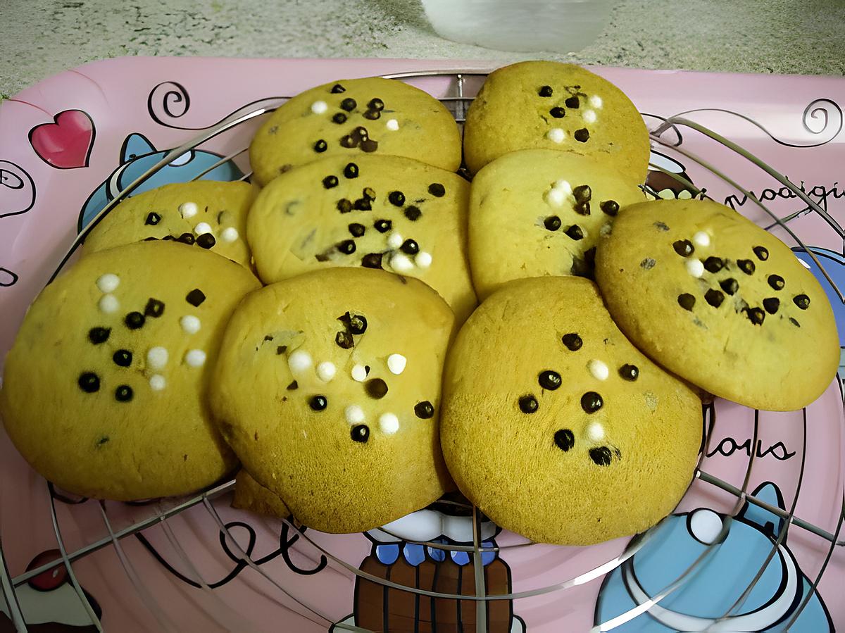 recette mes cookies aux trois choco