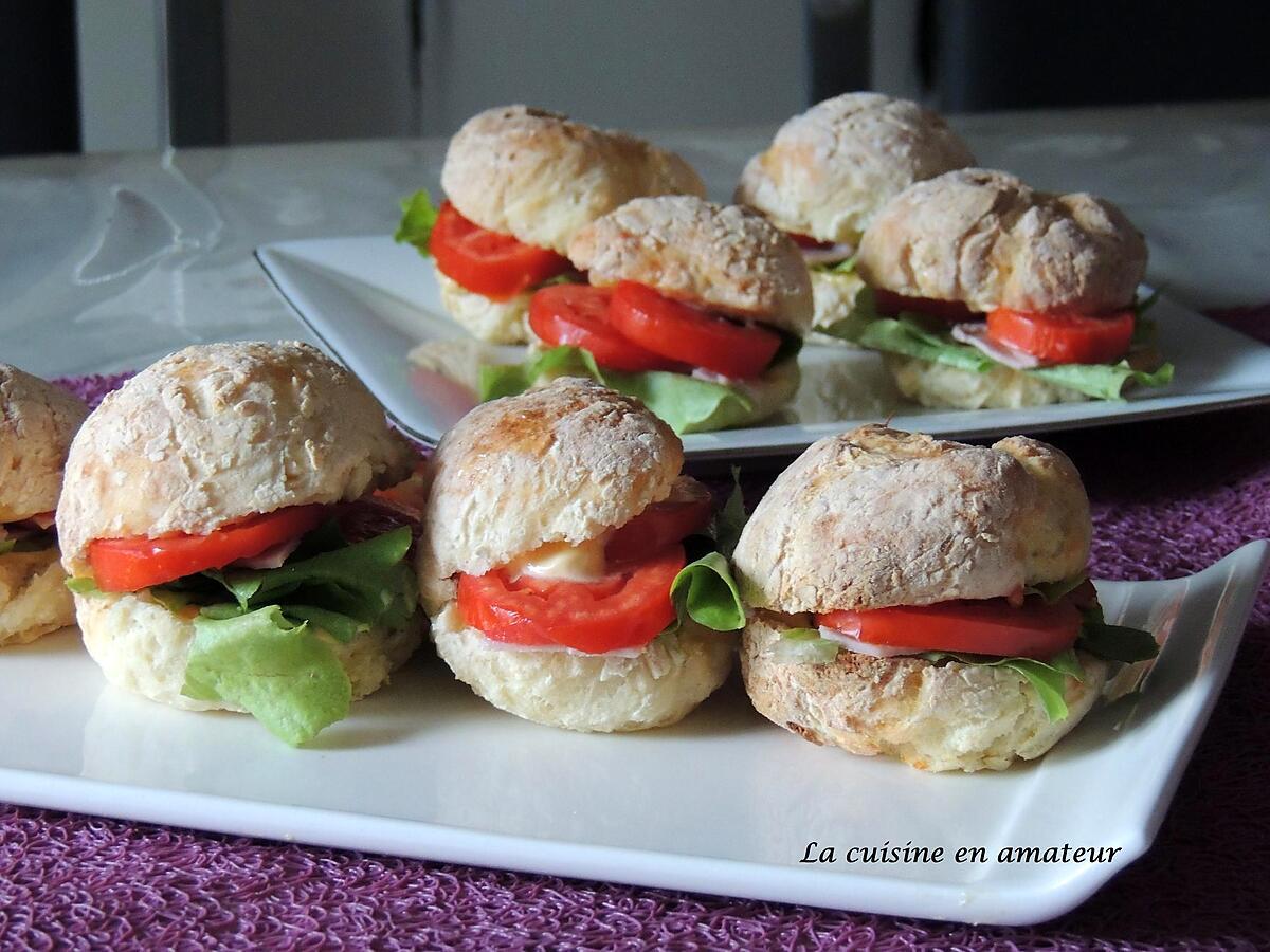 recette Petits pains express garnis