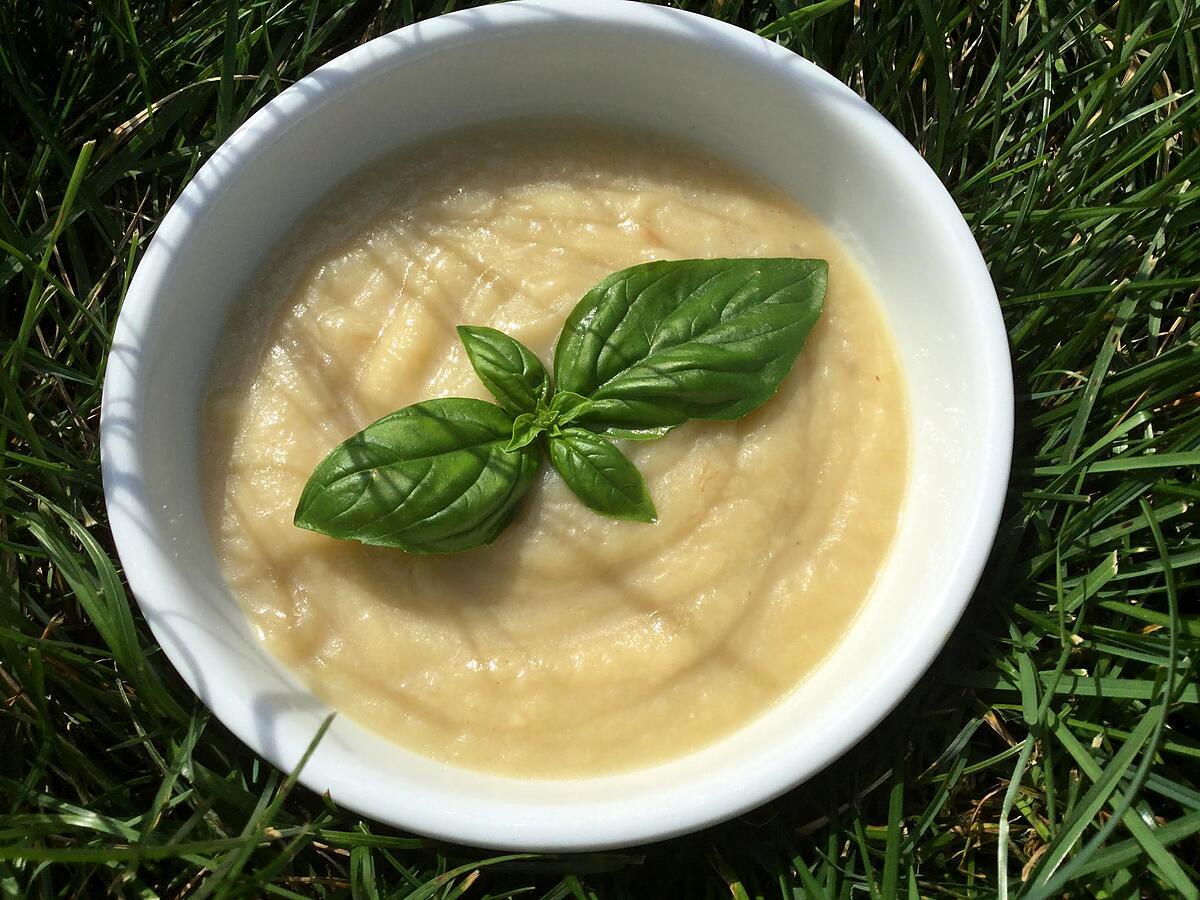 recette Soupe crémeuse à la courgette sans lait ni crème