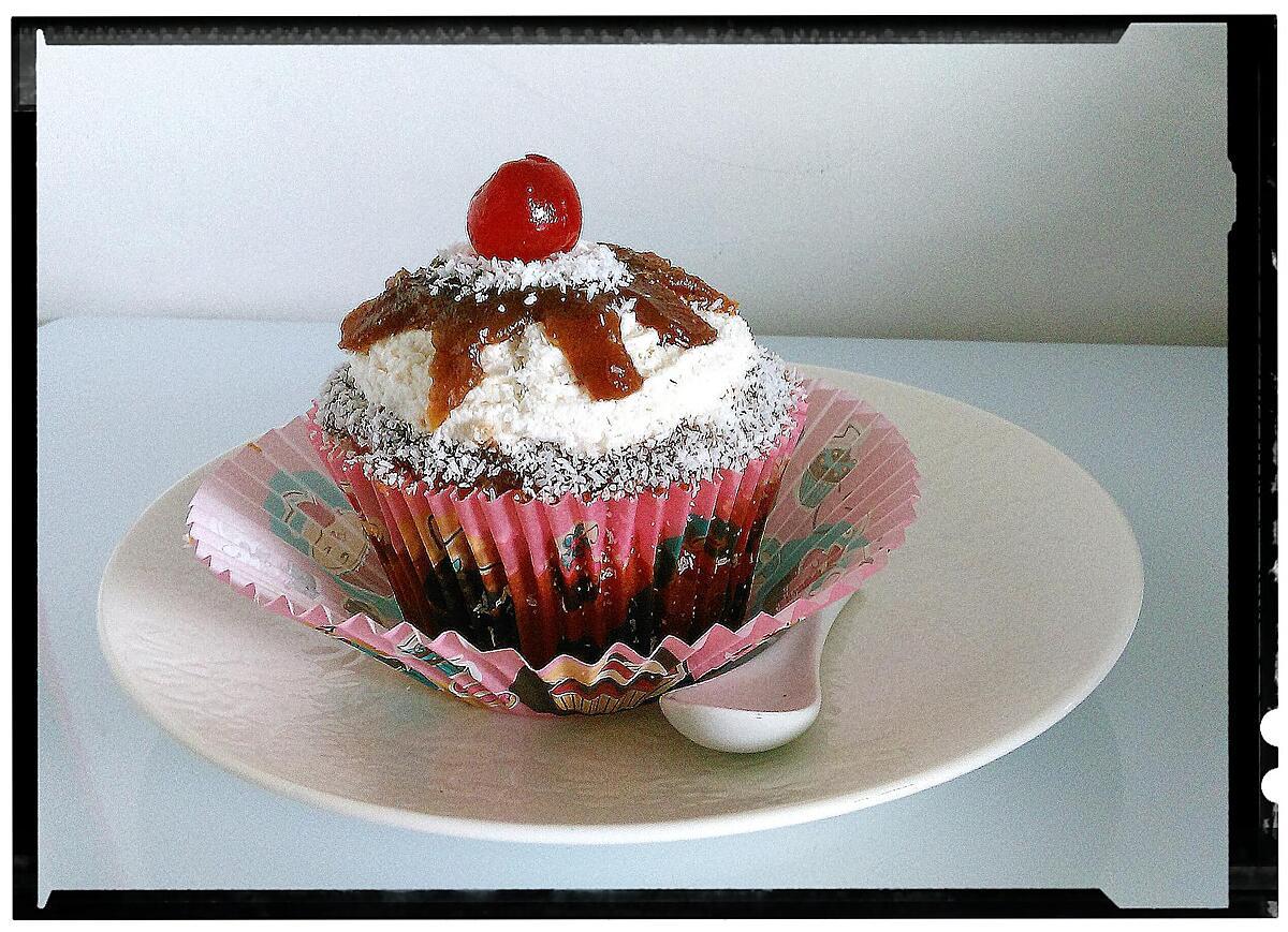 recette cupcakes façon  monts-blancs coco citron