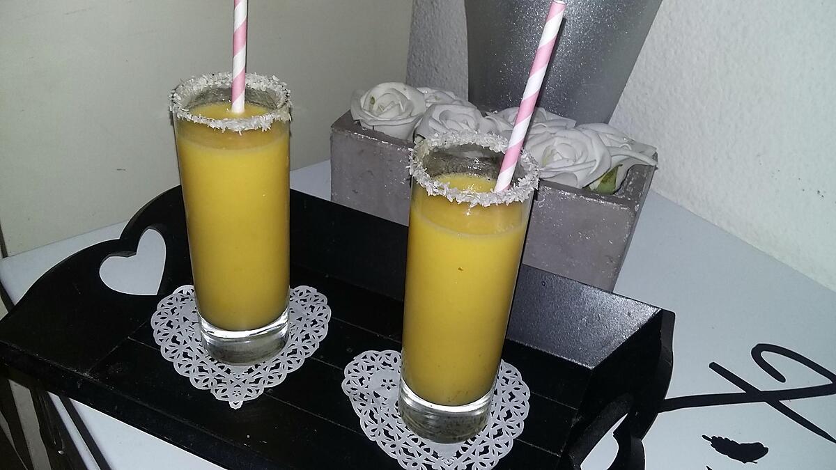 recette Smoothie orange mangue ananas