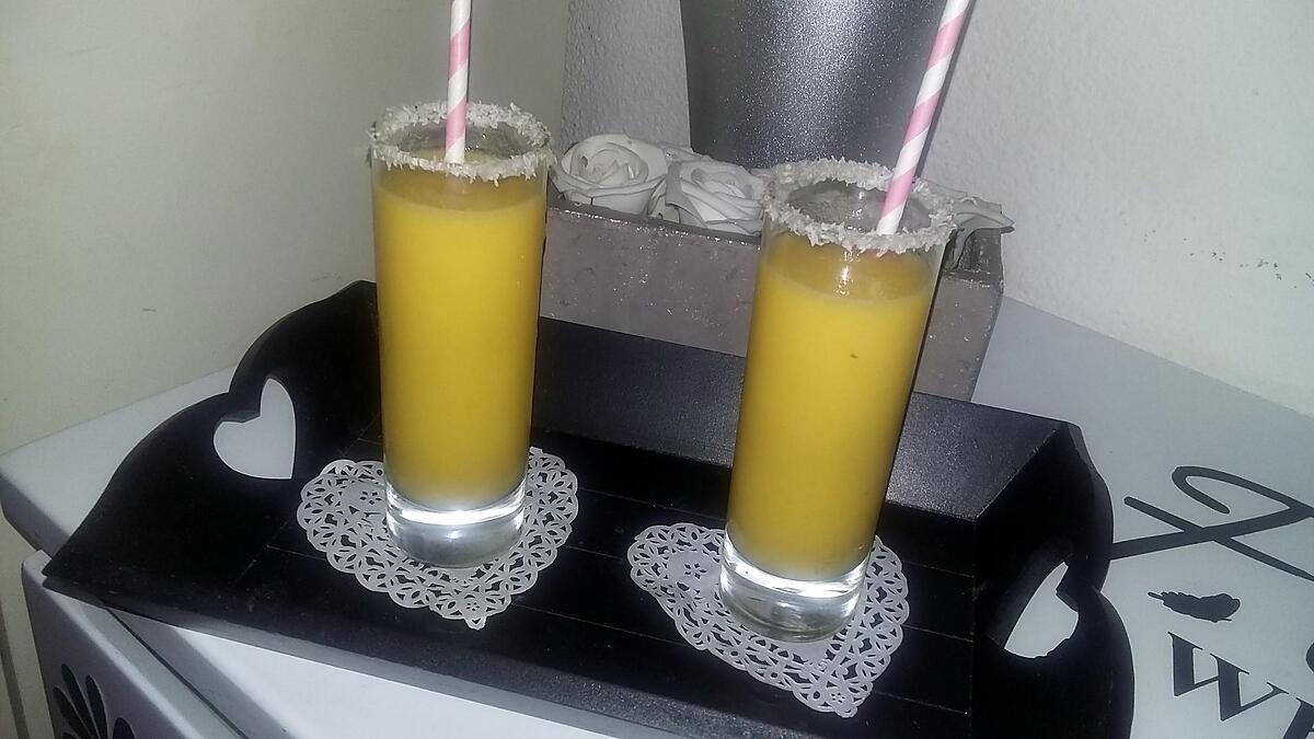 recette Smoothie orange mangue ananas