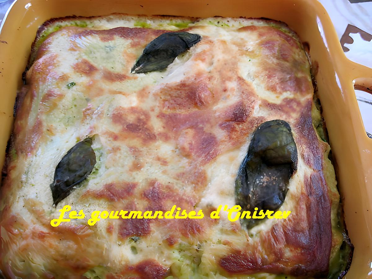 recette LASAGNES DE MORUE ET BLETTES