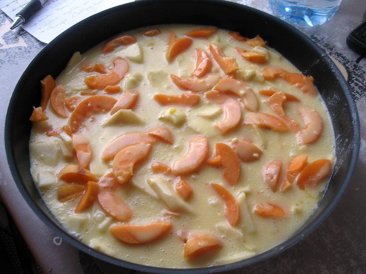 recette Dessert pommes-abricots