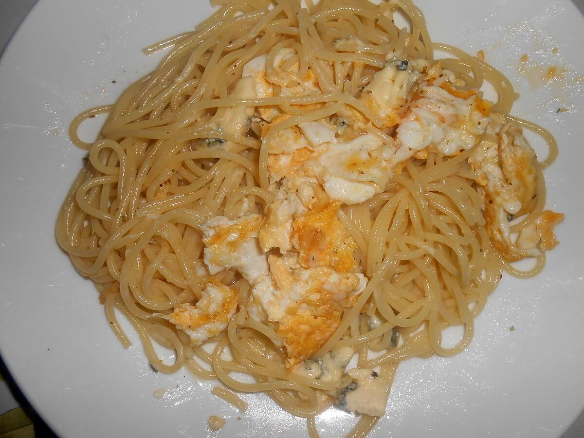 recette SPAGHETTI OEUF BROUILLE ST AGUR