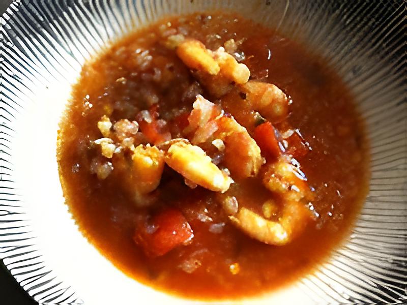recette Soupe konjac et crevettes (compatible dukan)