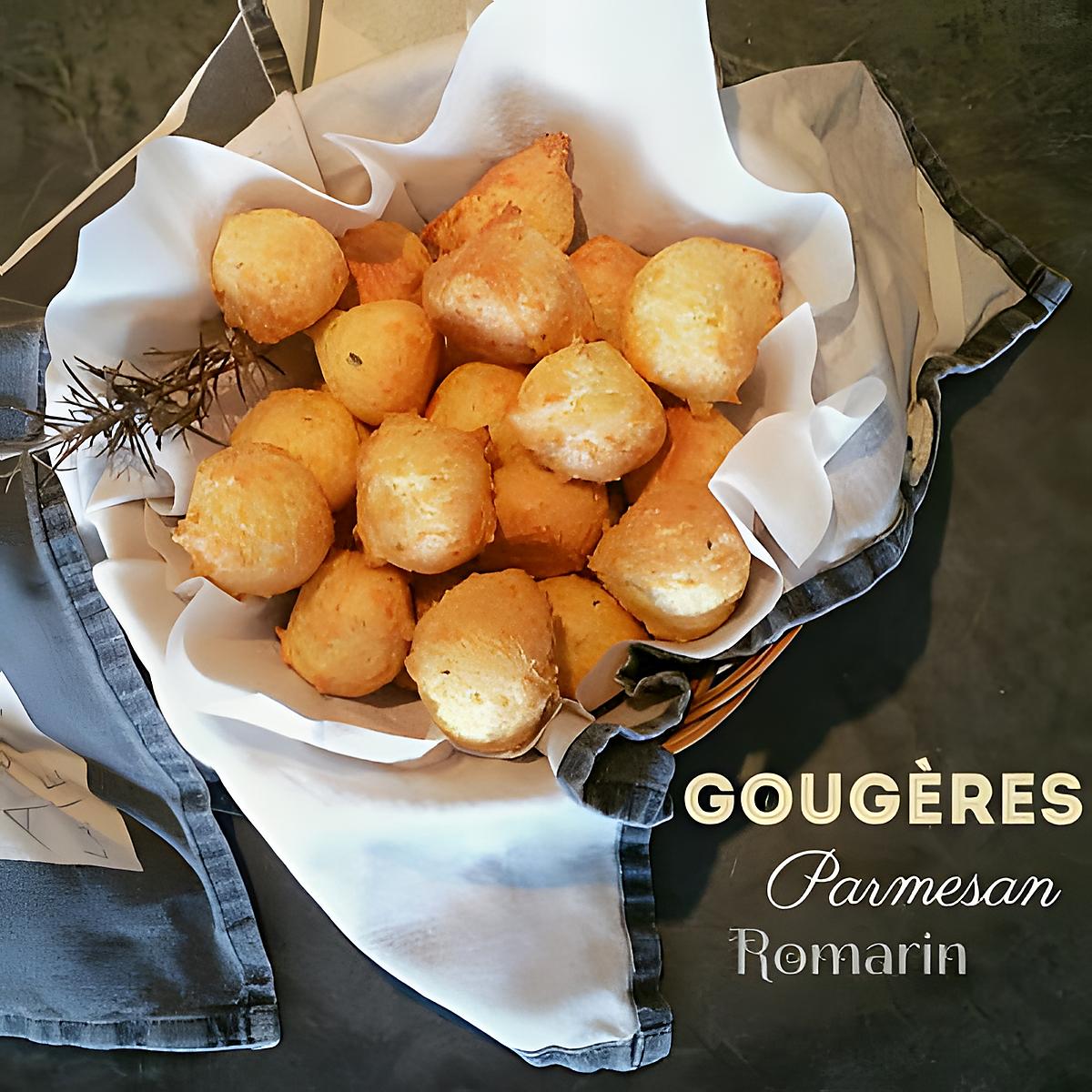 recette Thermomix : Gougères Parmesan Romarin