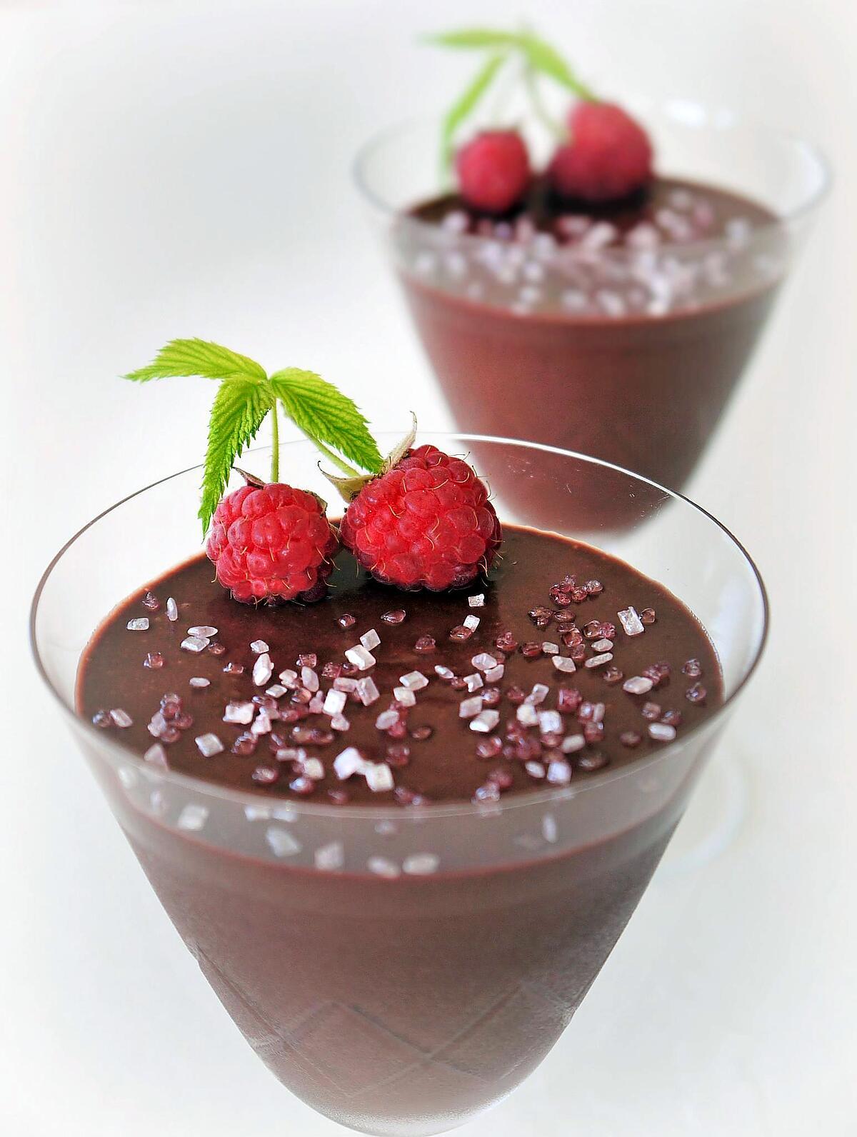 recette Verrine Chocolat Framboise Recette de Christophe Felder