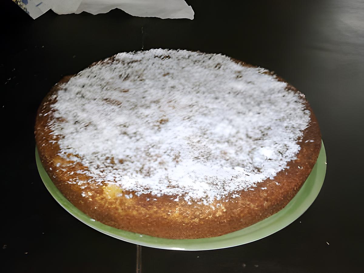 recette Gateau au yahourt, noix de coco aux pommes