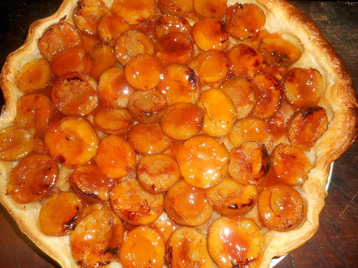 recette tarte aux reine-claude