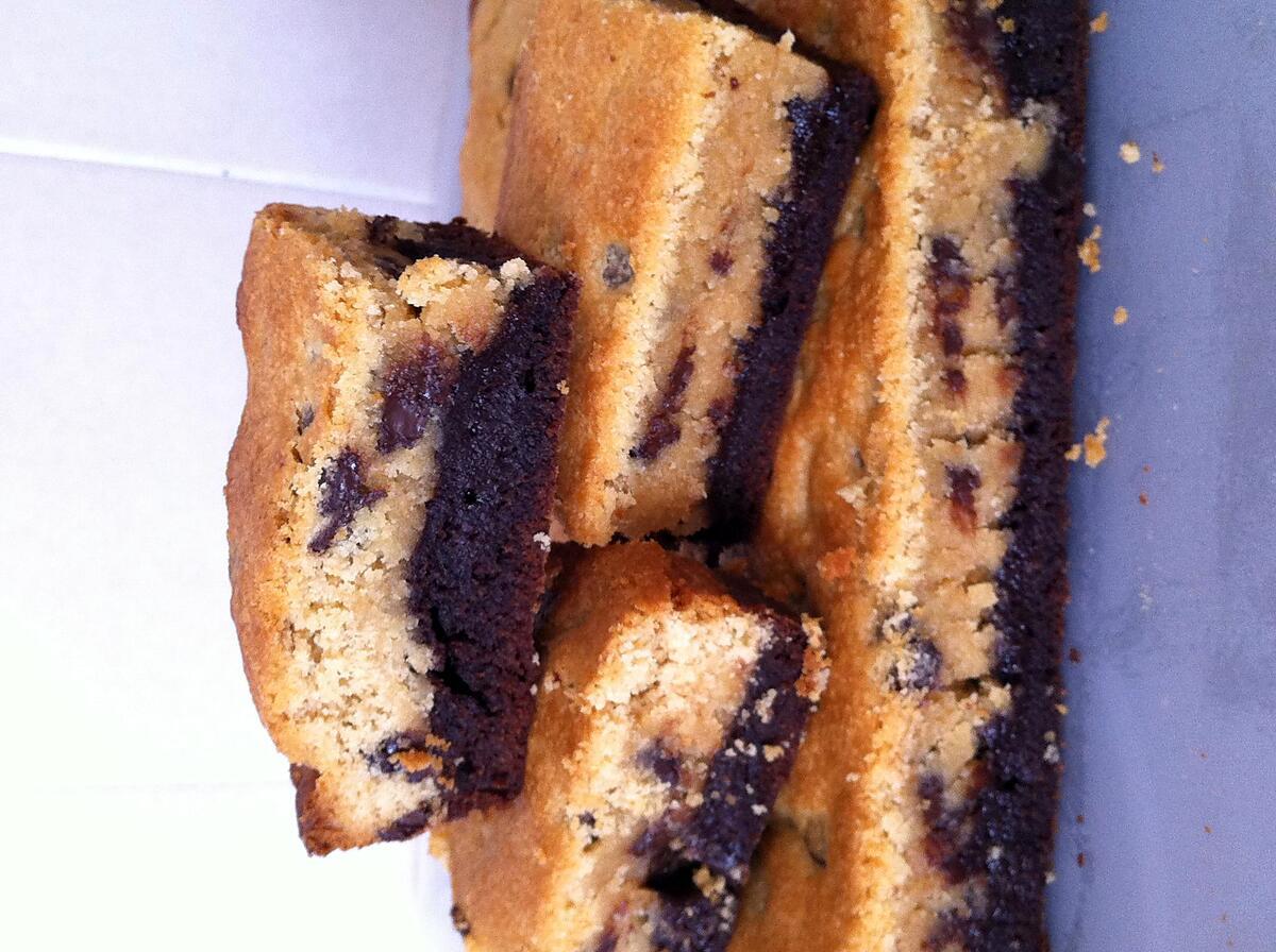 recette Brookie beurre de cacahuète et chocolat