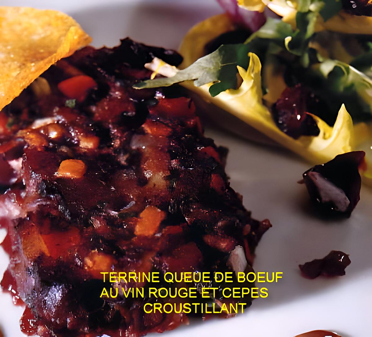 recette Terrine de queue de boeuf