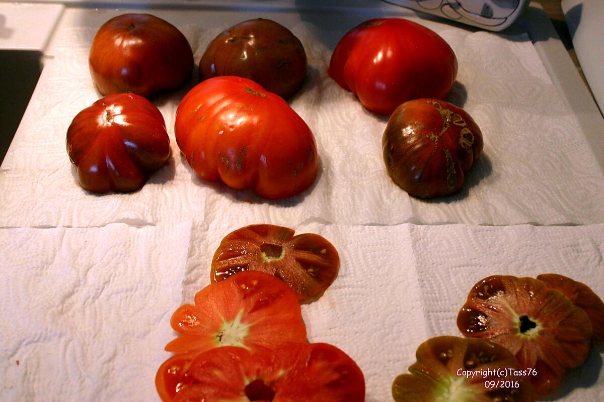 recette Tomates du Jardin Farcies (Recette Rouvillaise de Mémé Henriette)