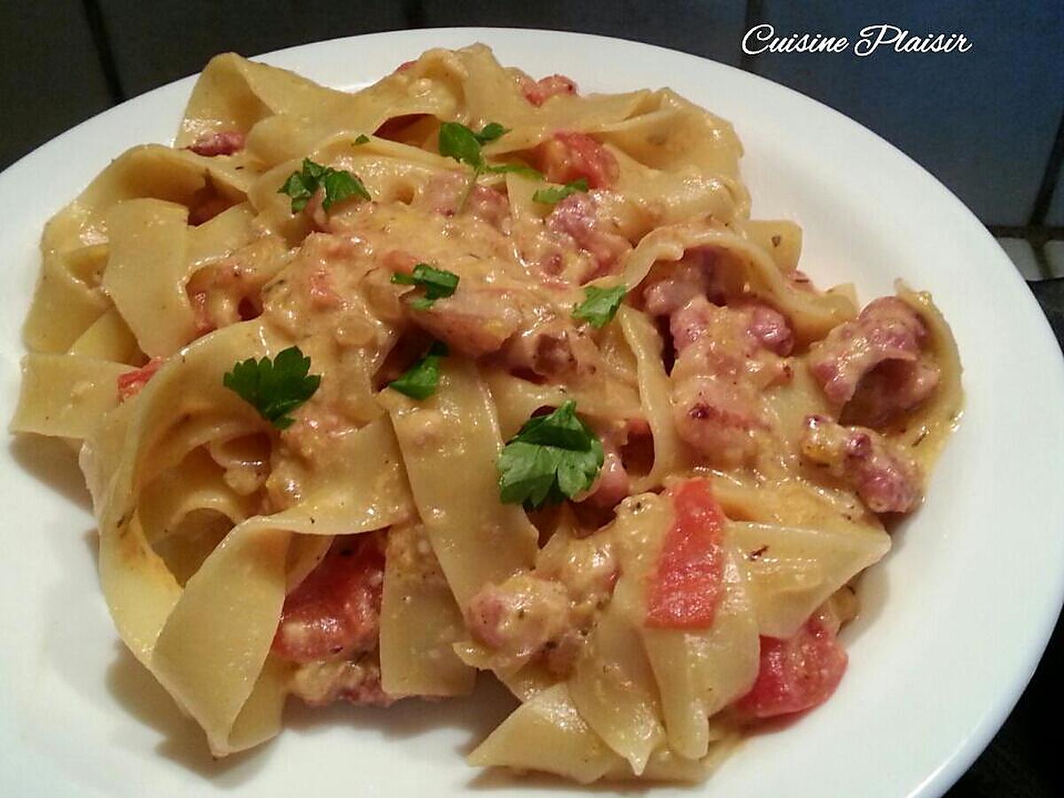 recette Tagliatelles à ma façon