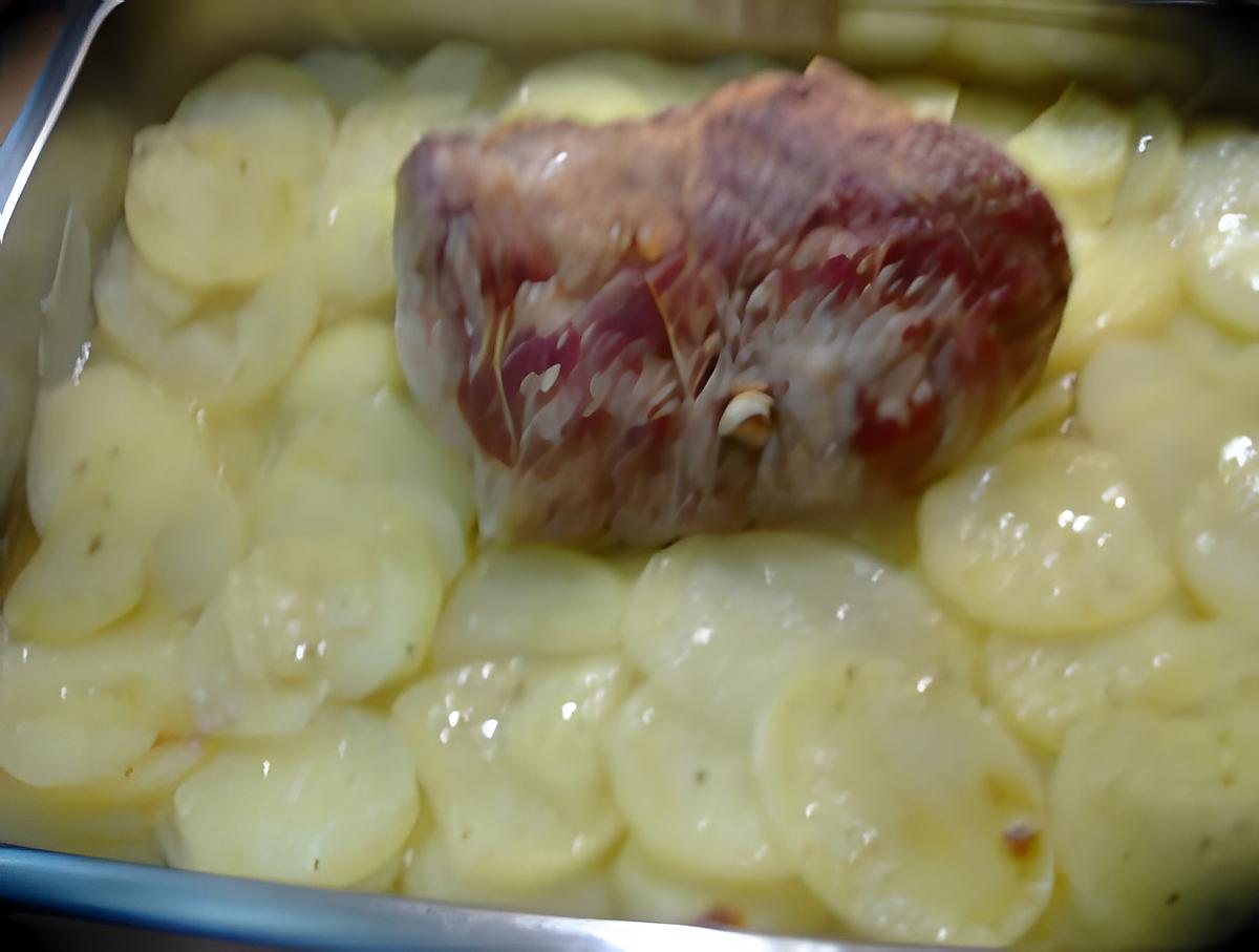 recette roti porcs a la boulangère