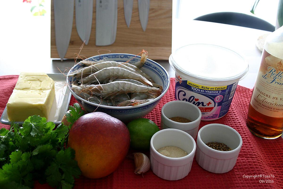 recette Crevettes Garam Massala