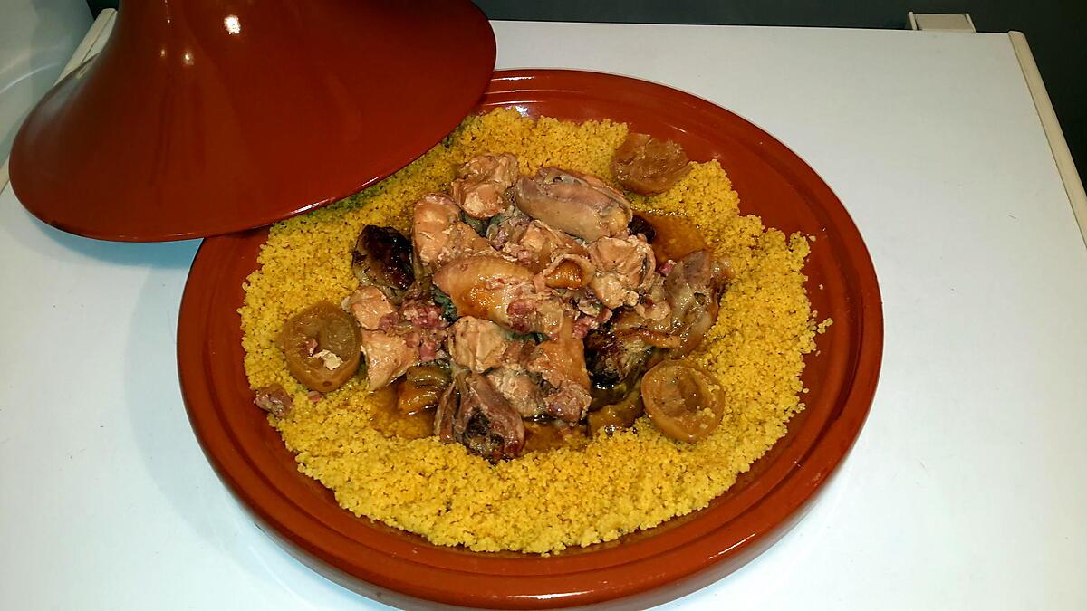 recette Tajine de poulet au citron confit