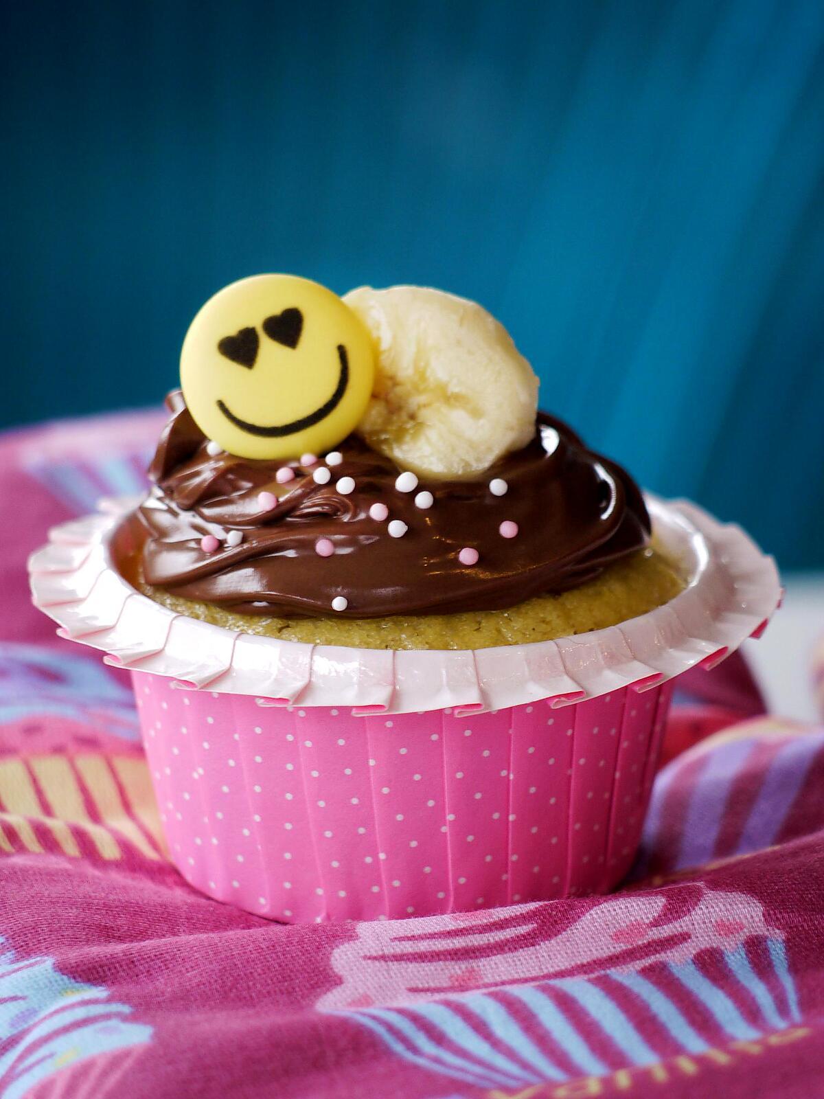 recette Cupcake Joséphine ... Choco / Banane Recette de Chloé Saada
