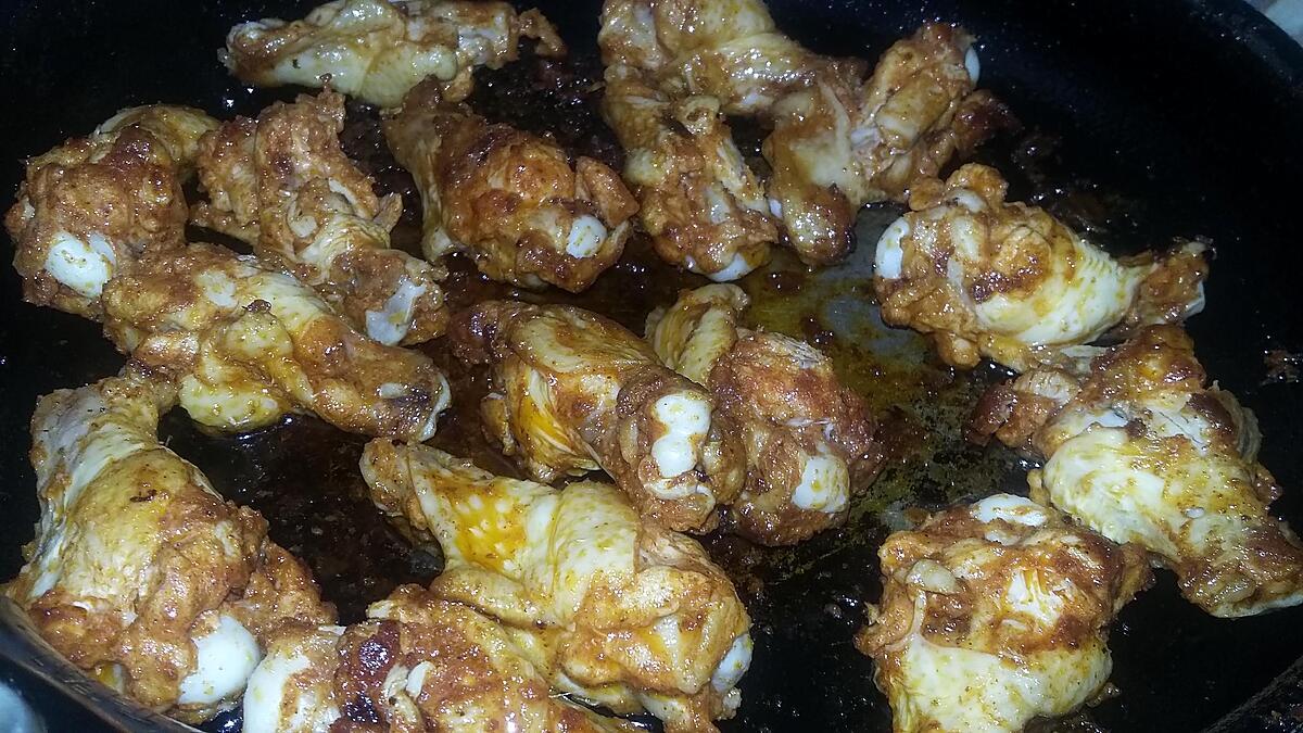 recette Pilons de poulet au curry