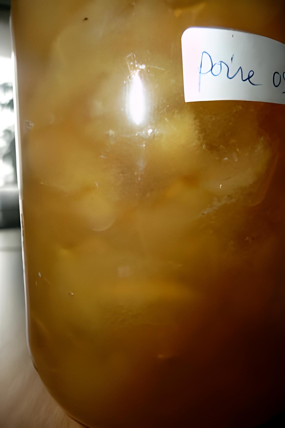 recette Confiture de poire