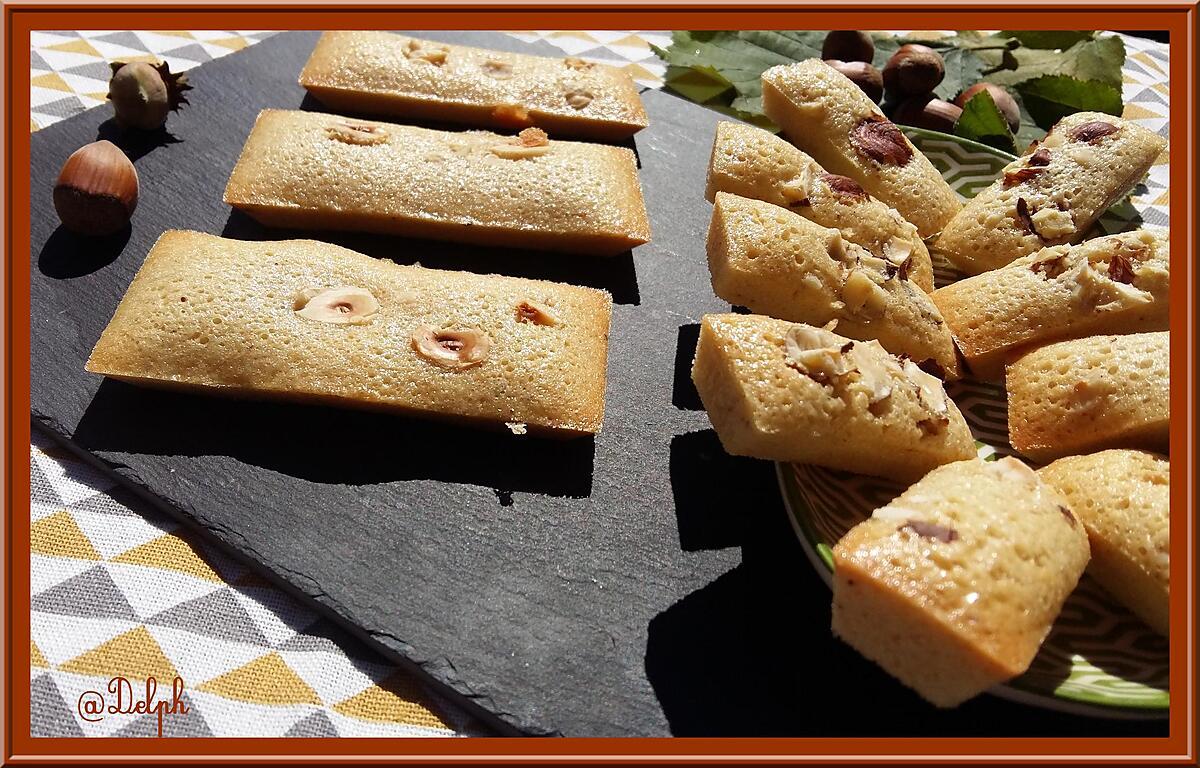 recette Financiers à la noisette