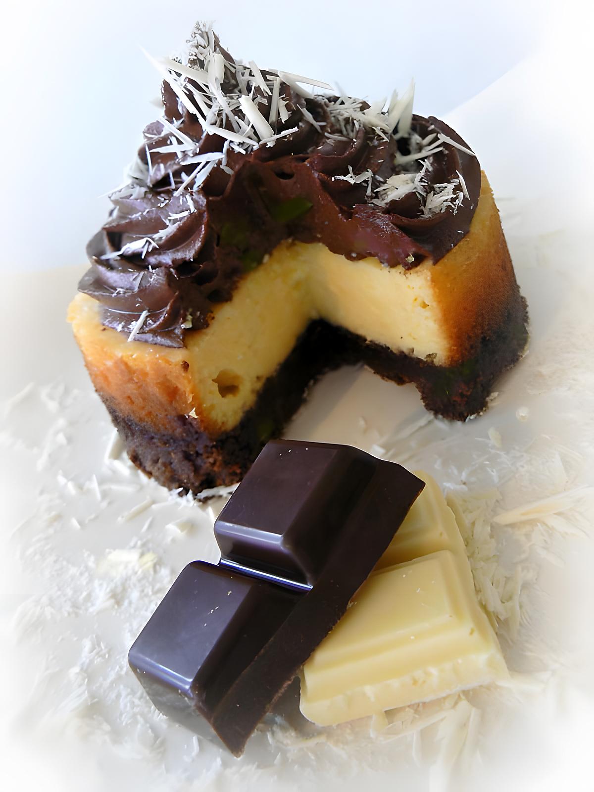recette Black & White Cheesecake relooké façon Cupcake ...