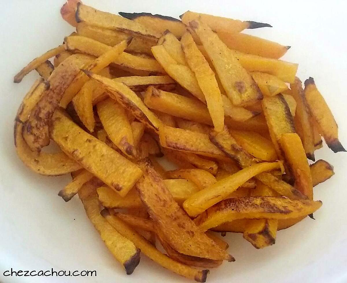 recette Frites au four de courge butternut