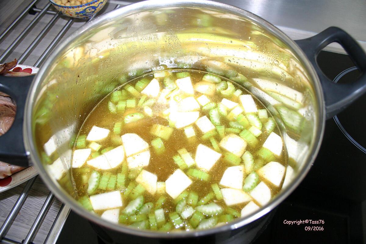 recette Couscous aux 7 légumes et à l'agneau bouilli