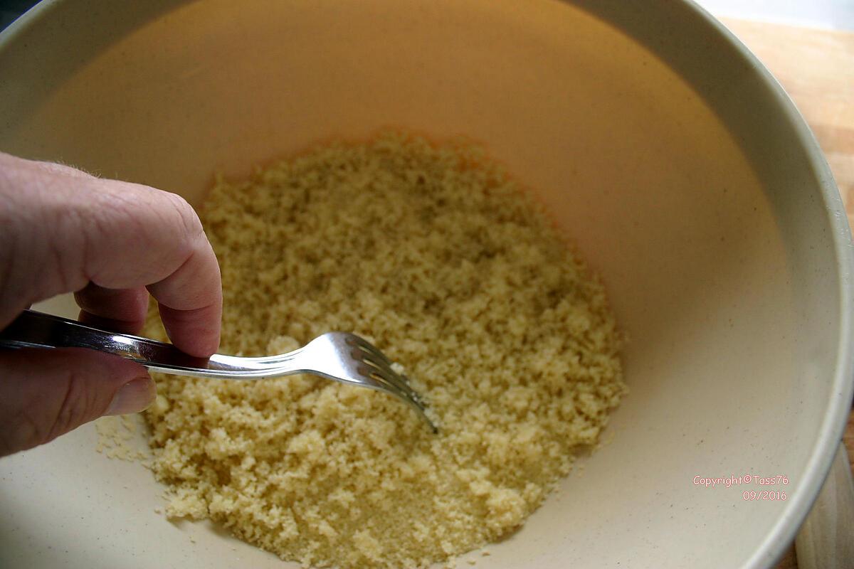 recette Couscous aux 7 légumes et à l'agneau bouilli