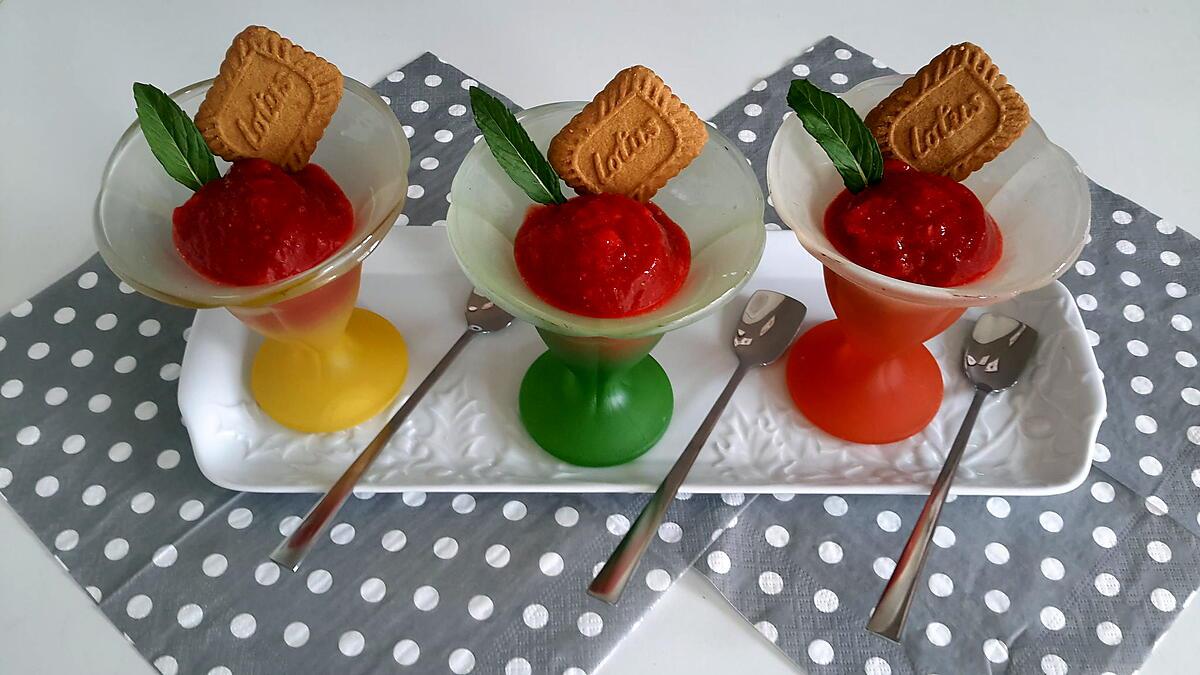 recette Sorbet fraise