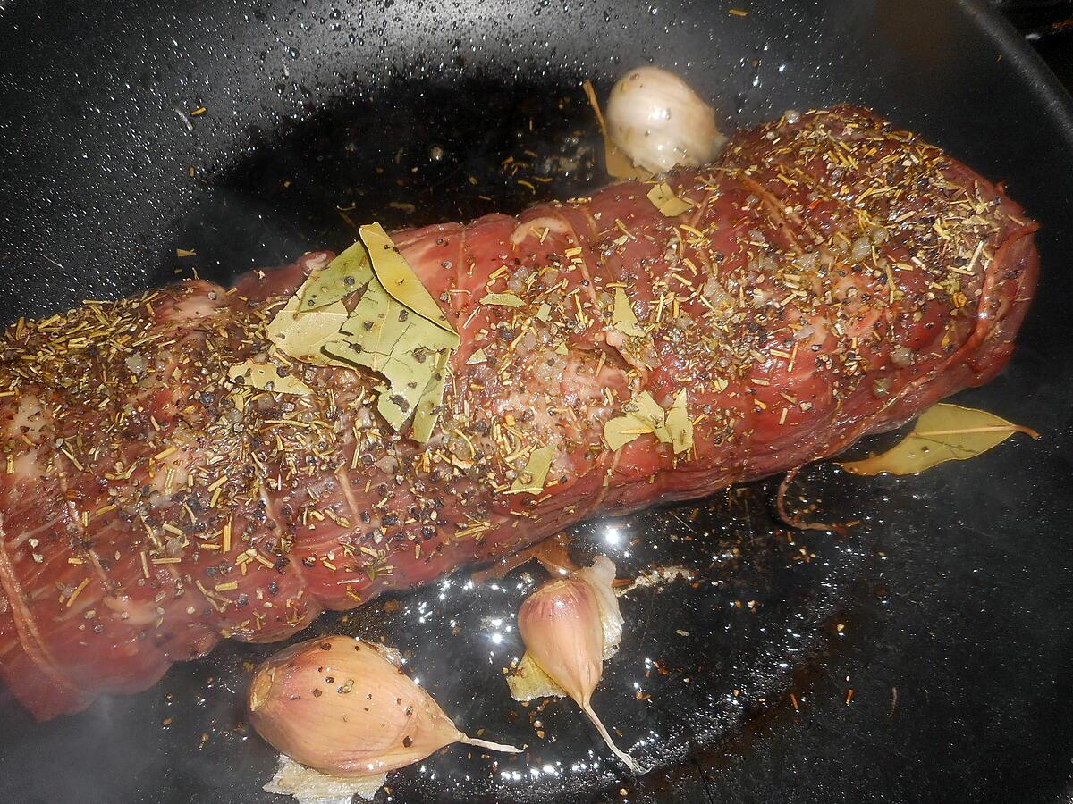 recette Filet de boeuf vert-pré