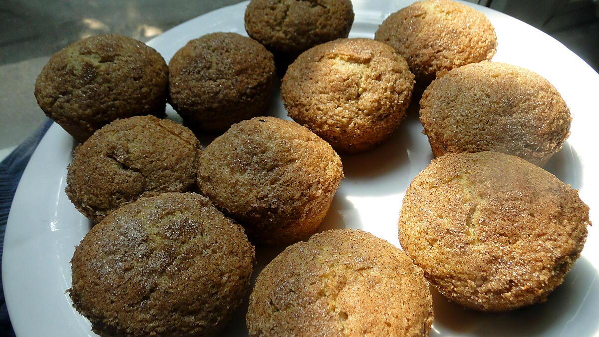 recette Muffins à la compote de pommes