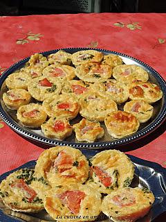 recette Mini clafouti aux tomates