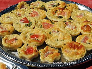 recette Mini clafouti aux tomates