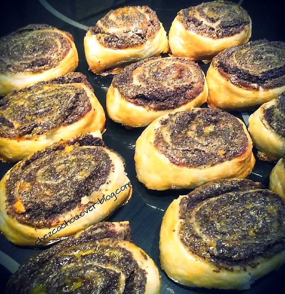 recette Makowiec version feuilleté