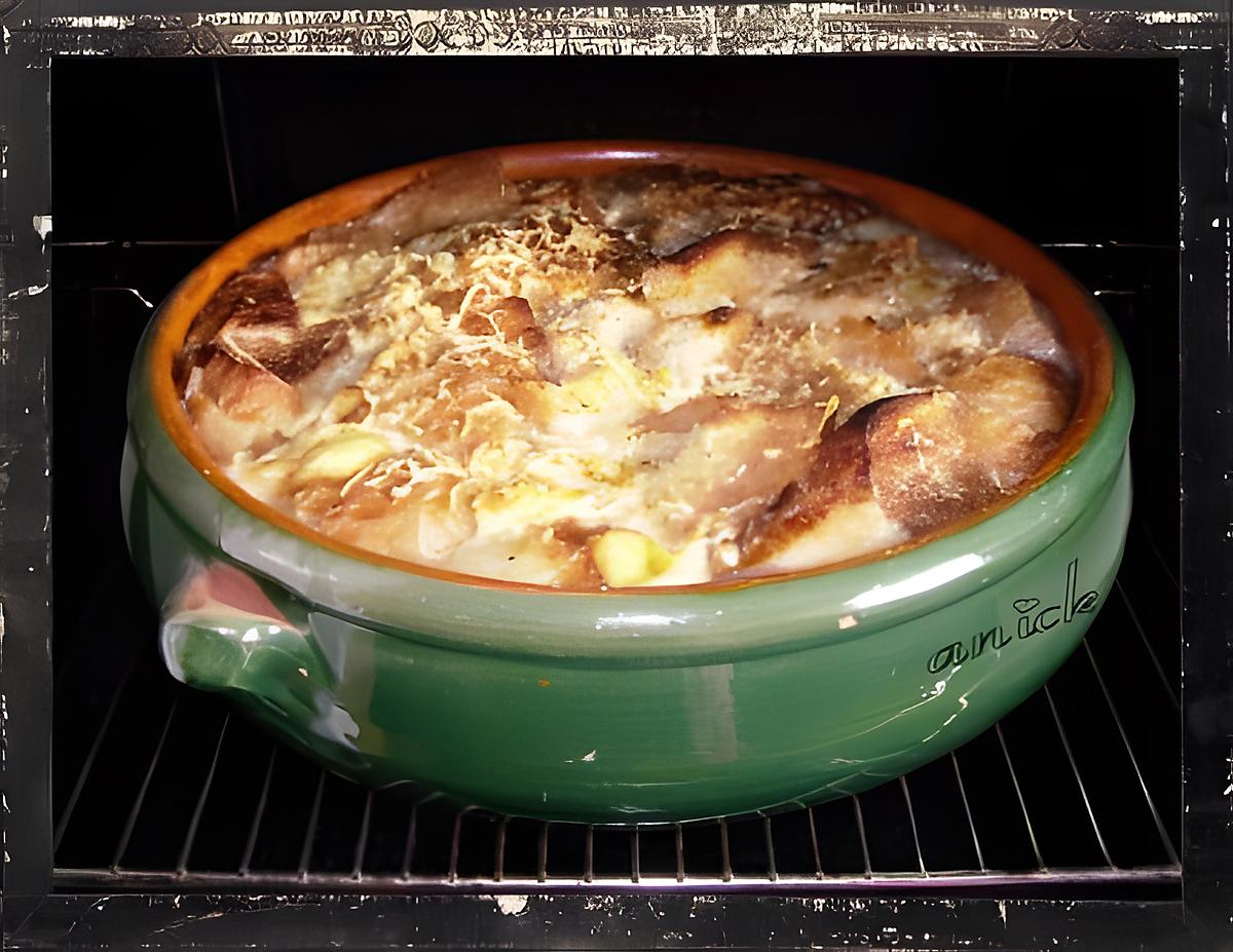 recette gratinée de soupe à l'oignon  royale