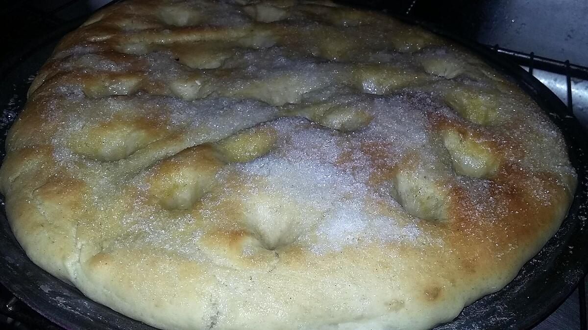 recette Fougasse d’Aigues morte rapide a ma manière