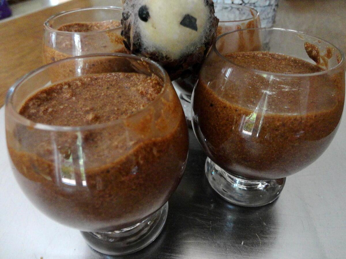 recette mousse chocolat beurre salé sirop de rhum