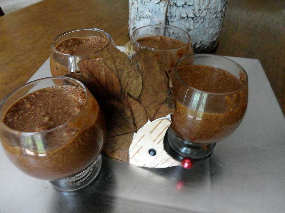 Recette de Mousse chocolat beurre salé sirop de rhum