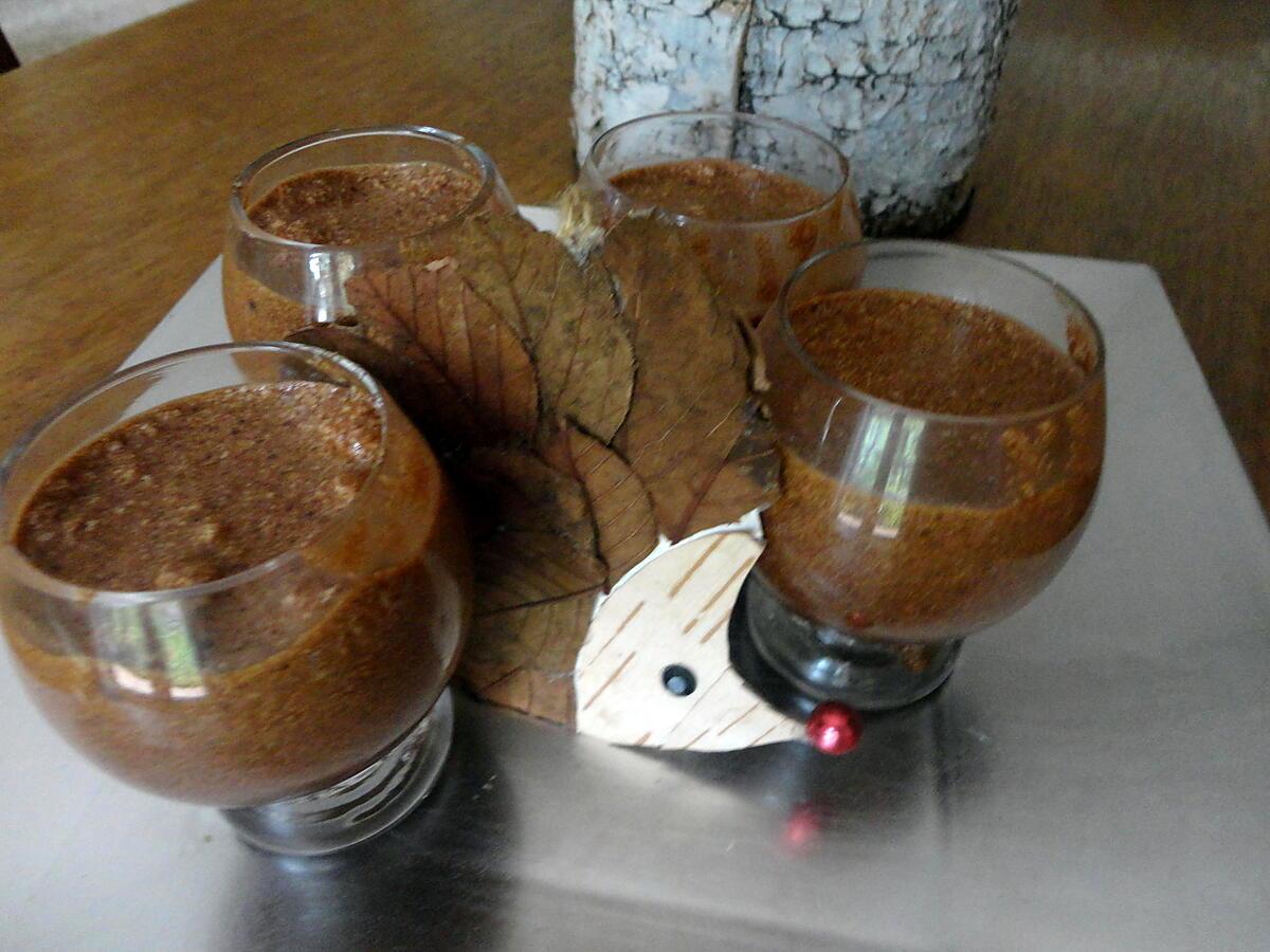 recette mousse chocolat beurre salé sirop de rhum