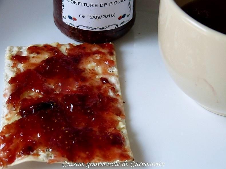 recette Confiture de figues rouges