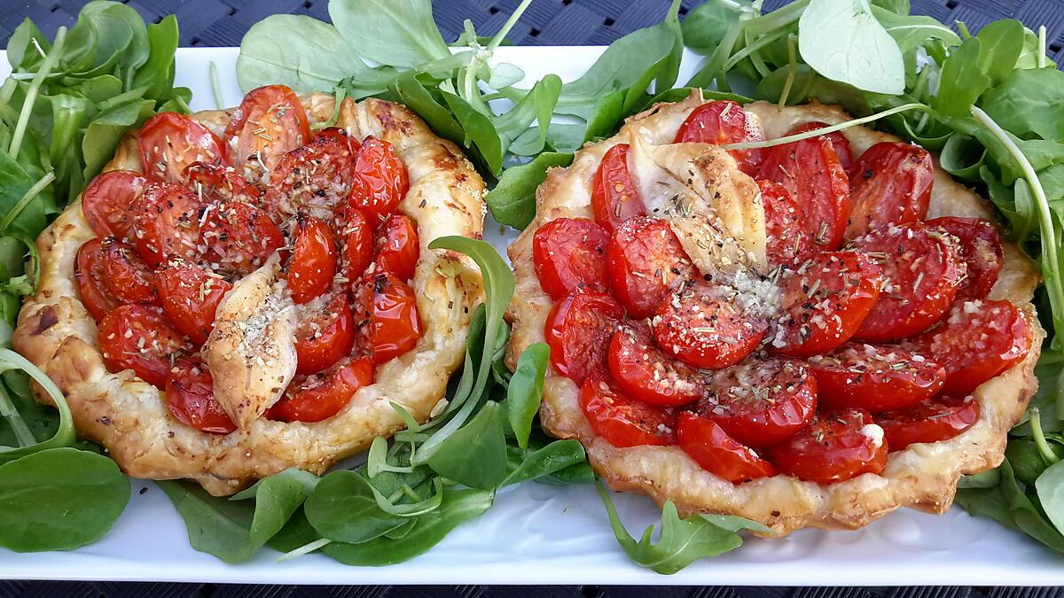 recette Tartelette tomates cerises et bacon