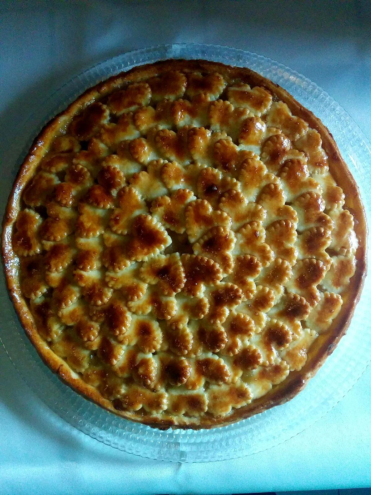 recette TOURTE AUX POMMES