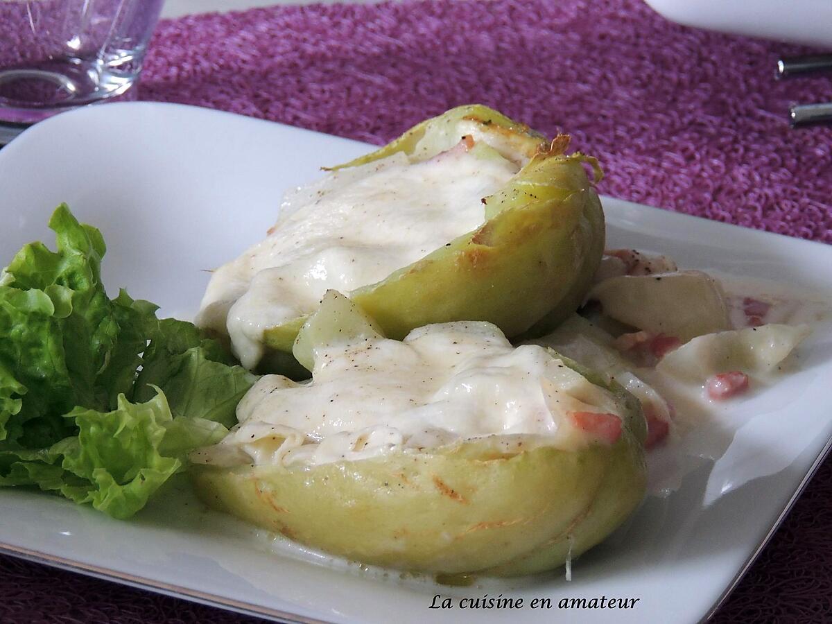 recette Chayottes farcies