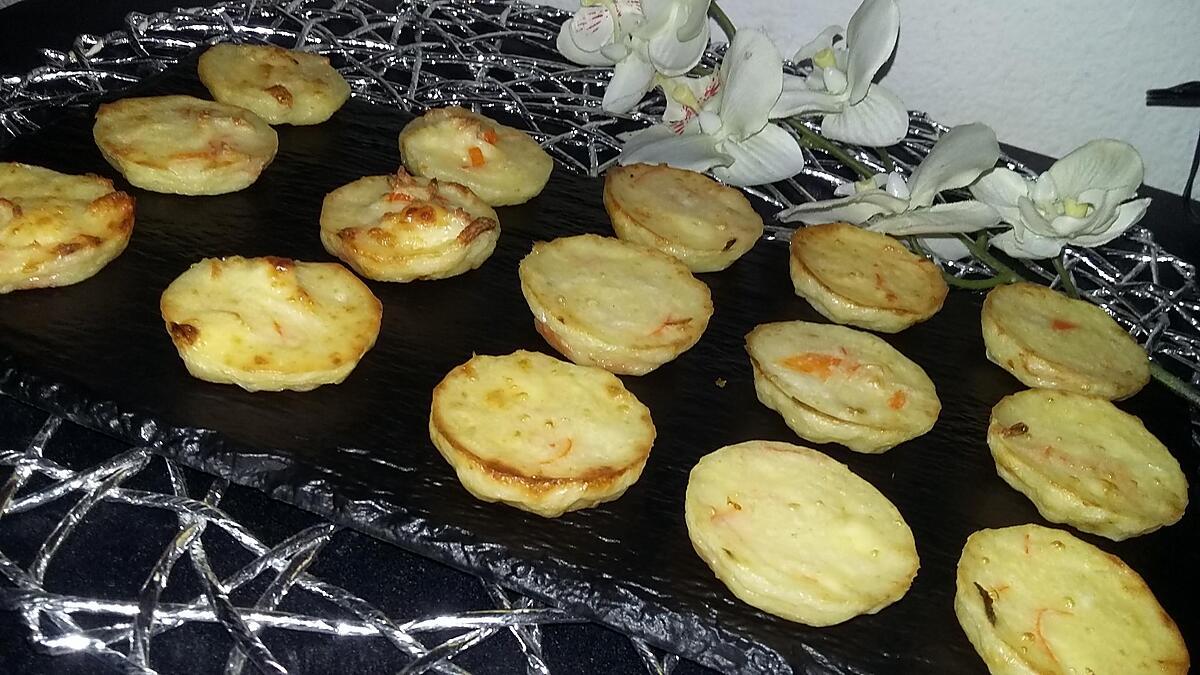 recette Clafoutis apéritif kiri surimis