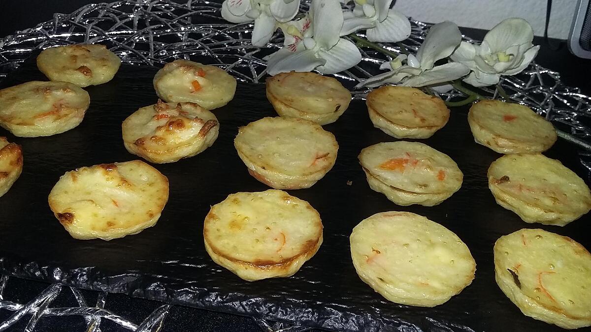 recette Clafoutis apéritif kiri surimis