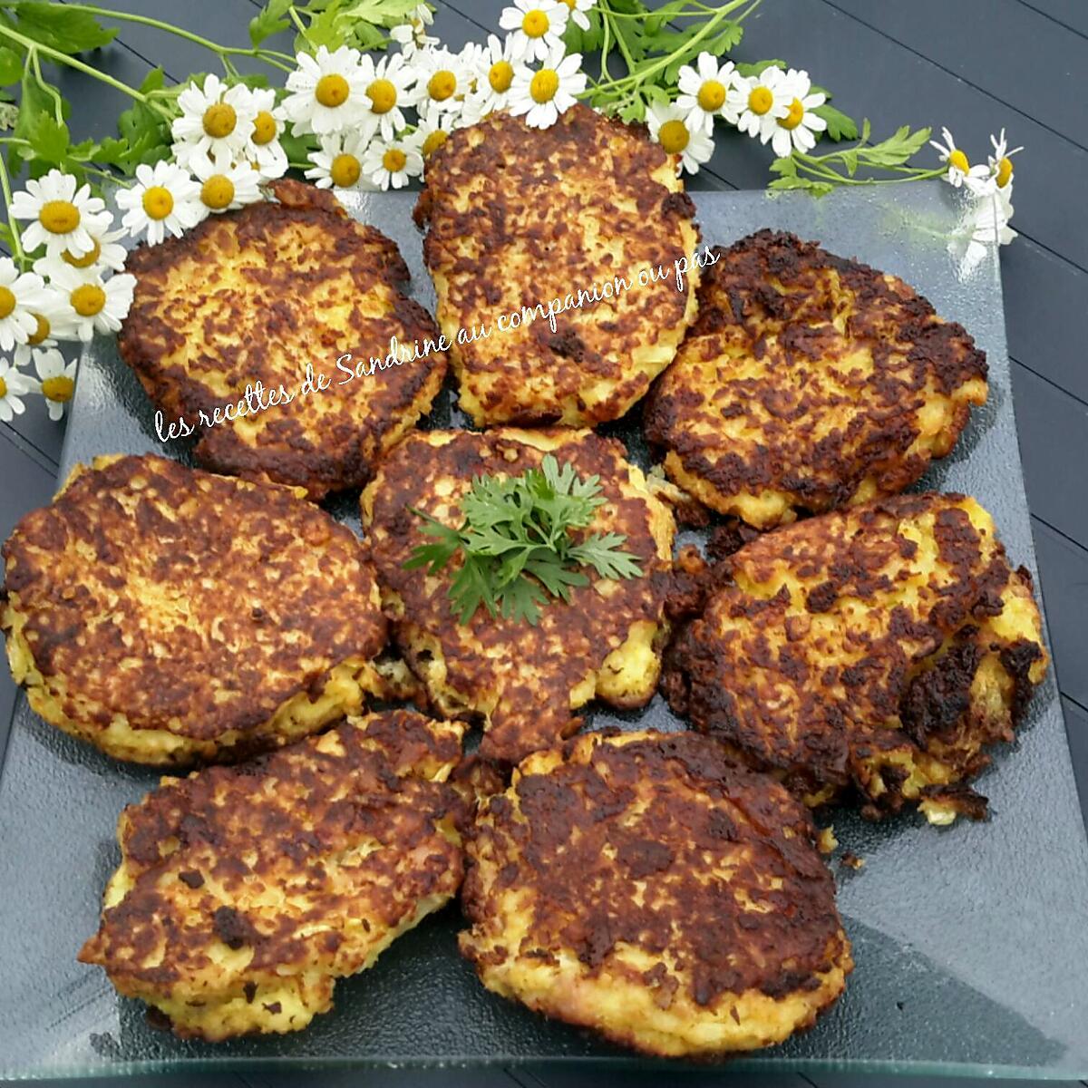 recette Galette de pommes de terre, oignons et lardons