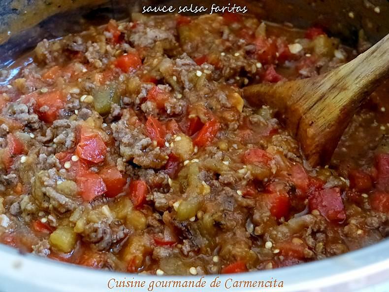recette Conserves sauce salsa faritas