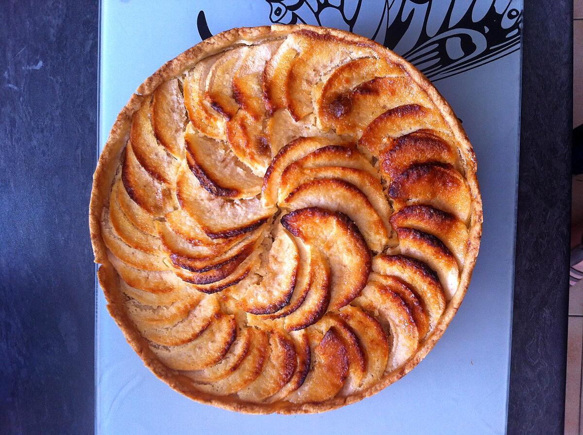 recette Tarte normande aux pommes